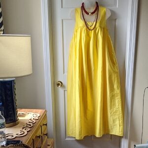 Vibrant Yellow Maxi Dress